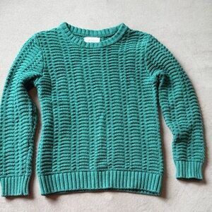 Tucker + Tate Textured Teal Kids Sweater